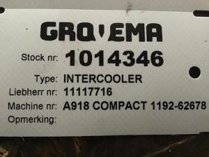 Liebherr Intercooler